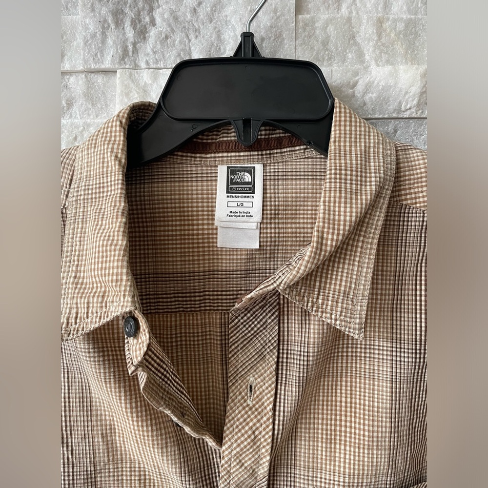 North Face Short Sleeve Button Down
